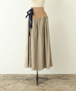 CATHRI Slub Check Skirt