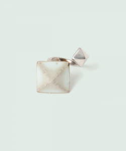HIZEN jewelry 武雄焼 Studded Motif Ring