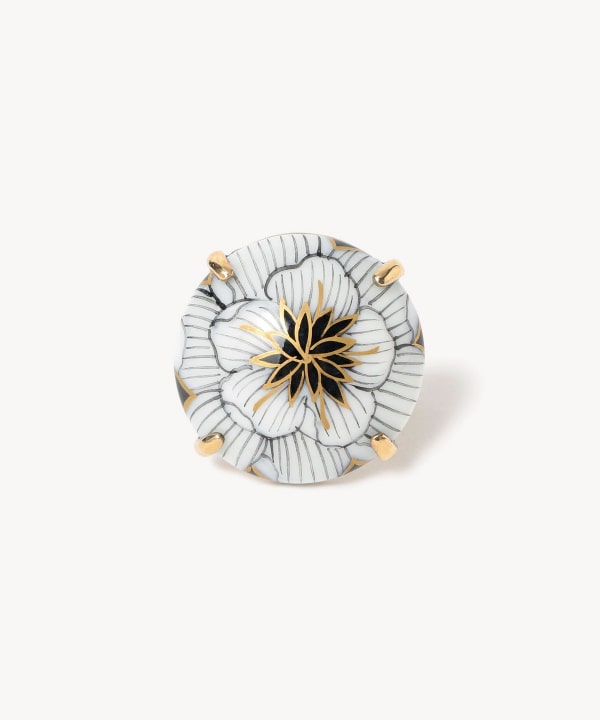 Calling（コーリング）HIZEN jewelry 鍋島焼 Round Motif Ring Ⅲ