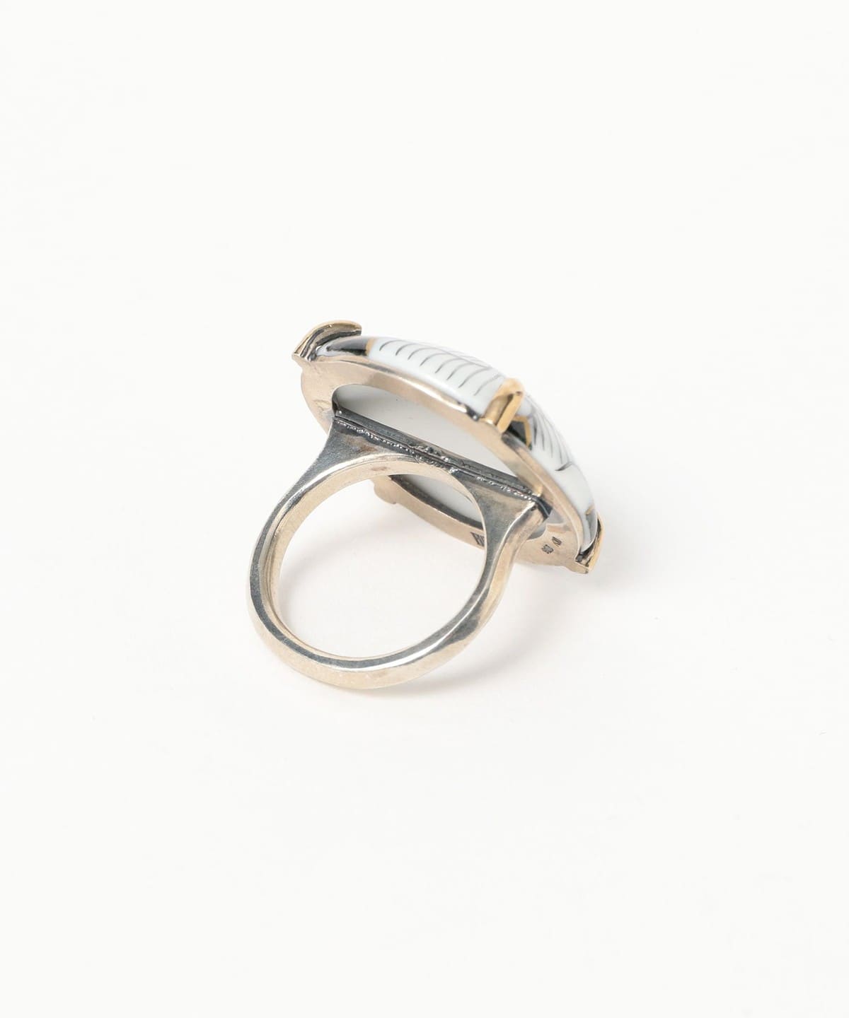 Calling（コーリング）HIZEN jewelry 鍋島焼 Round Motif Ring Ⅲ