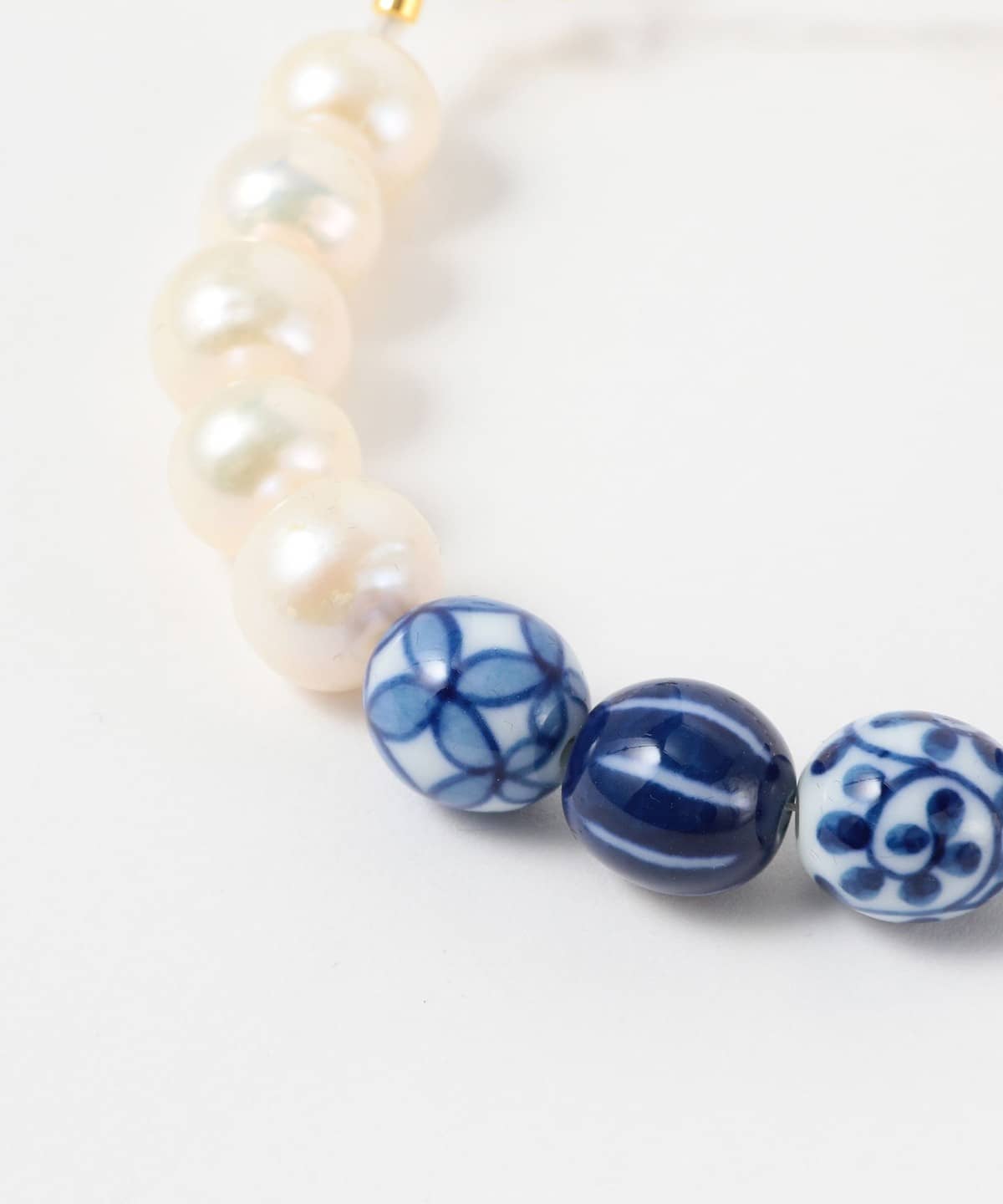 Calling（コーリング）HIZEN jewelry 有田焼 Multi-pearl Bracelet