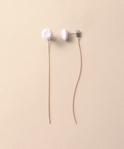 HIZEN jewelry / 嬉野吉田焼 Brilliant Cut Chain Earrings