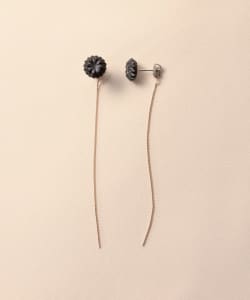 HIZEN jewelry / 嬉野吉田焼 Brilliant Cut Chain Earrings