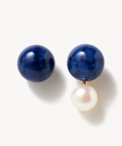 HIZEN jewelry 有田焼 Combination Pearl Earrings