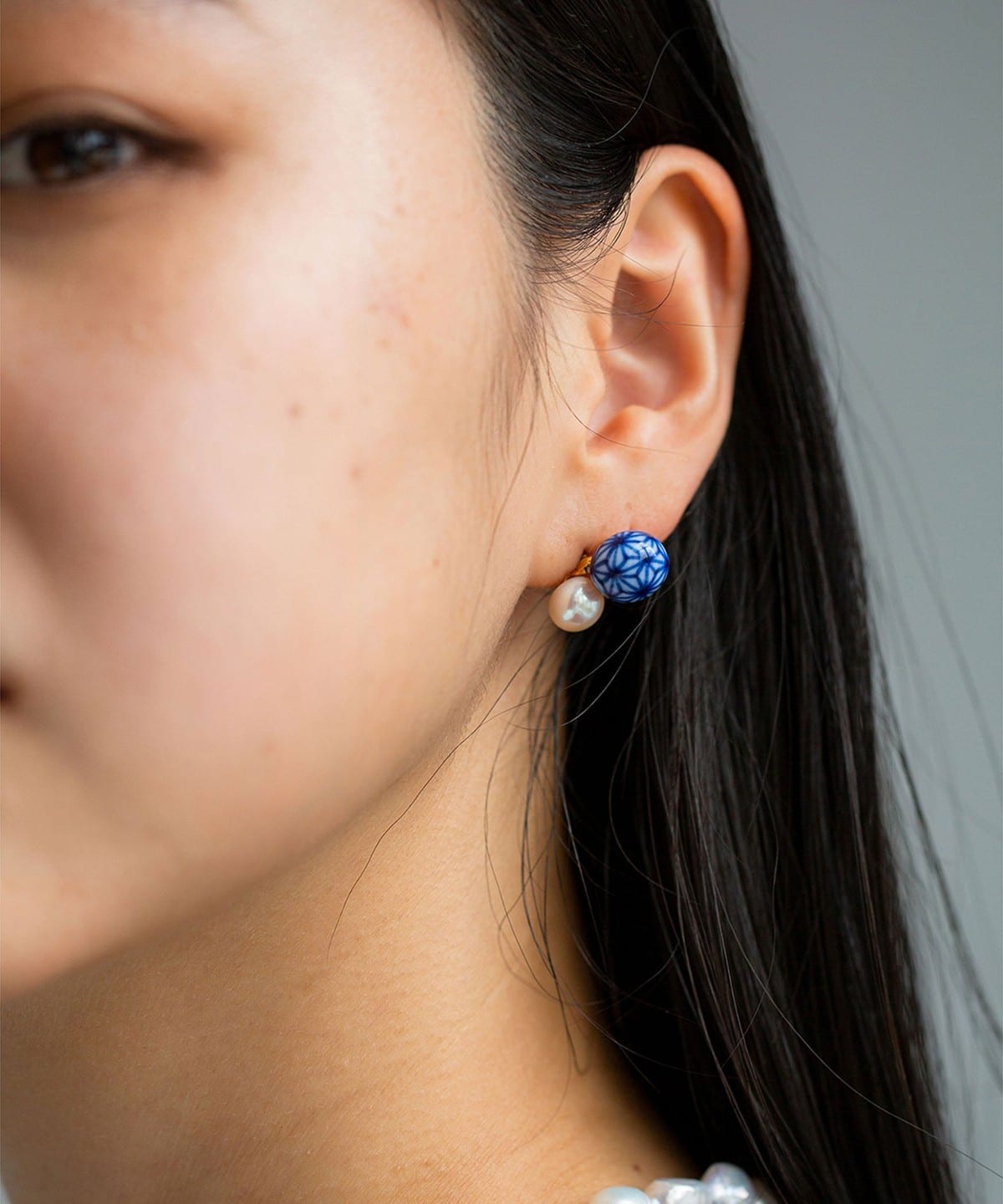 Calling（コーリング）HIZEN jewelry 有田焼 麻の葉文様 Combination