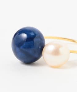 HIZEN jewelry 有田焼 Combination Pearl Ring