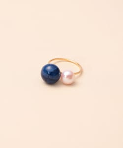 HIZEN jewelry 有田焼 Combination Pearl Ring