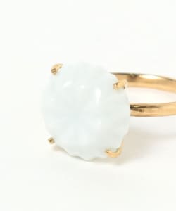 HIZEN jewelry Ceramic Brilliant Cut Ring 10号