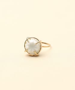 HIZEN jewelry 11号 嬉野吉田焼 Ceramic Brilliant Cut Ring
