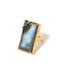 HIZEN jewelry 唐津焼 Square Ring