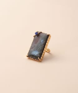 HIZEN jewelry 唐津焼 Square Ring