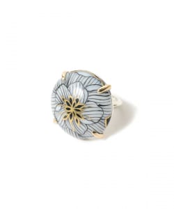 HIZEN jewelry 鍋島焼 Round Motif Ring