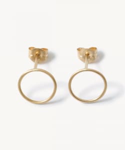 【受注生産商品】Round Stud Earrings Gold