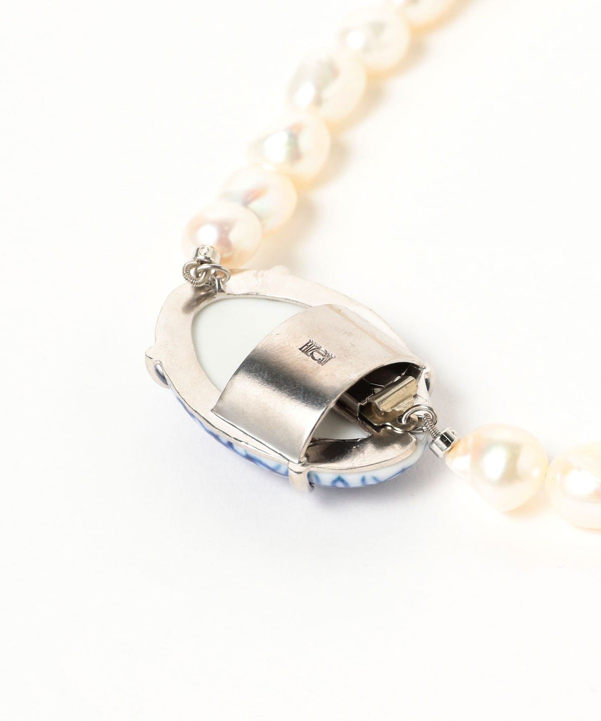 Calling（コーリング）HIZEN jewelry 有田焼 Motif and Pearl Long