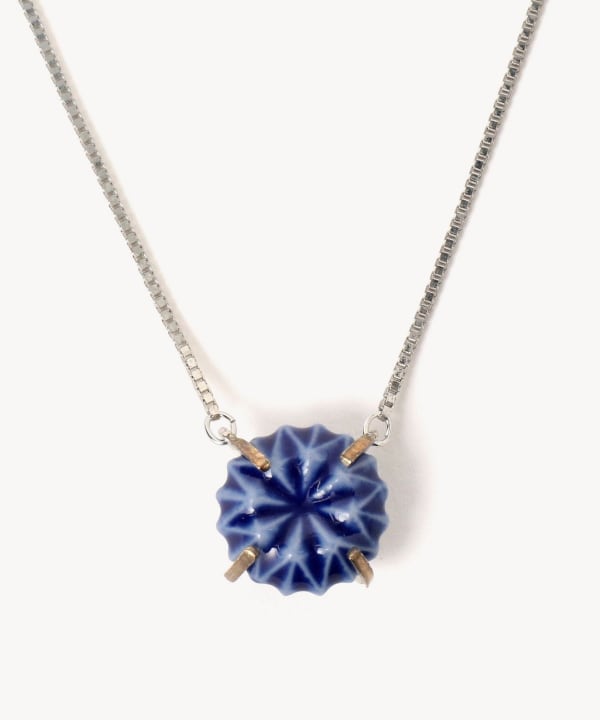 HIZEN jewelry Ureshino Yoshida ware Ceramic Brilliant-Cut Necklace II