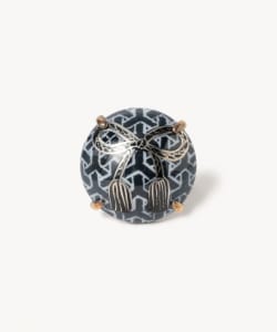 HIZEN jewelry 鍋島焼 Round Motif Ring Ⅱ