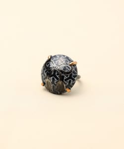 HIZEN jewelry 鍋島焼 Round Motif Ring Ⅱ