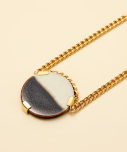 HIZEN jewelry 唐津焼 Circle Necklace