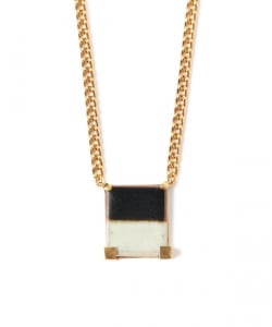 HIZEN jewelry 唐津焼 Square Necklace