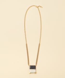 HIZEN jewelry 唐津焼 Square Necklace