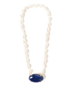 HIZEN jewelry 有田焼 Pearl and Motif Short Necklace