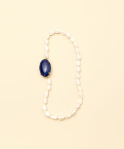 HIZEN jewelry 有田焼 Pearl and Motif Short Necklace