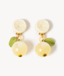 Paris Vintage 60s Fruit Motif Earrings