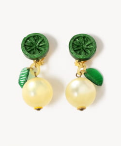 Paris Vintage 60s Fruit Motif Earrings