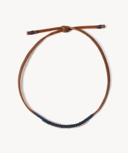 See Real Flowers Leather Bracelet