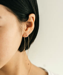 【受注生産商品】Round Chain Earrings Gold