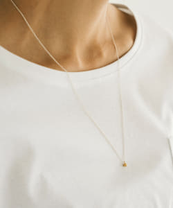 【受注生産商品】Ball Long Necklace Gold & Silver