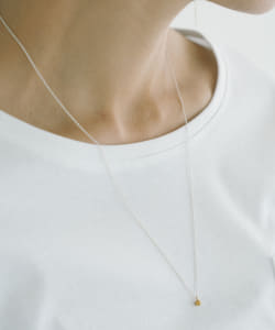 【受注生産商品】Ball Long Necklace Gold & Silver