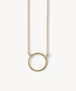 【受注生産商品】 Circle Pendant Gold