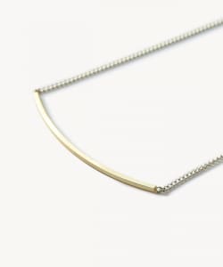 【受注生産商品】Mix Metal Bar Necklace
