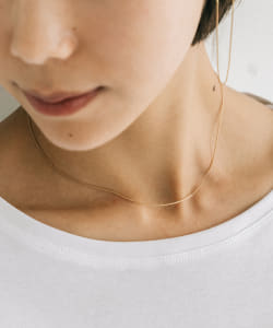 【受注生産商品】Fine Gold Bar Necklace