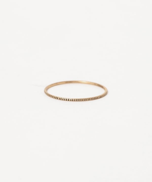 【受注生産商品】18K Gold Ring Set with Gemstone