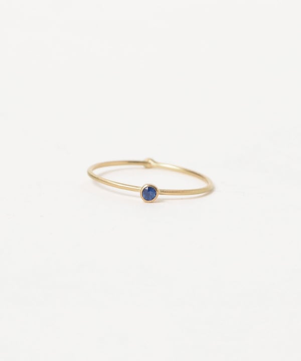 【受注生産商品】18K Gold Ring Set with Gemstone