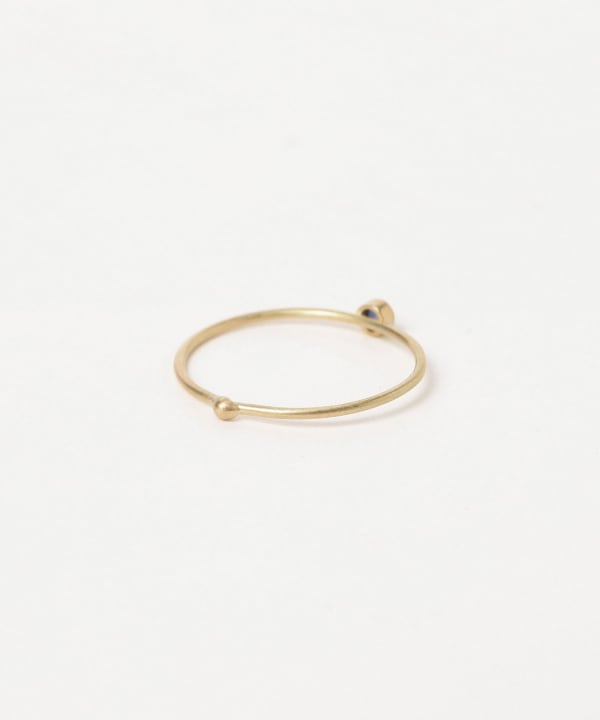 【受注生産商品】18K Gold Ring Set with Gemstone