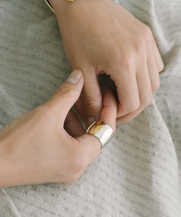 【受注生産商品】Half Moon Ring