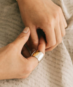 【受注生産商品】Half Moon Ring