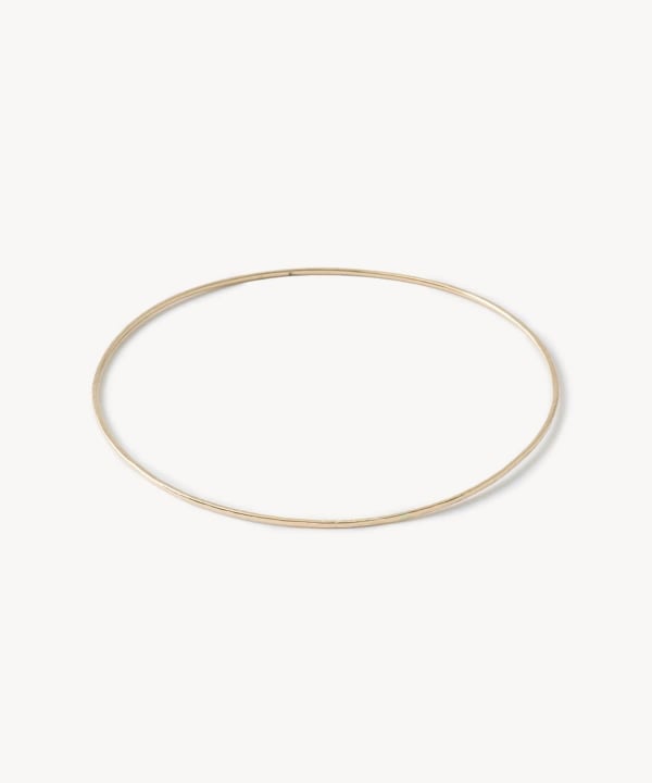 【受注生産商品】18k Gold Round Bangle