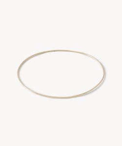 【受注生産商品】18k Gold Round Bangle