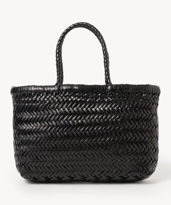 dragon Leather Mesh Mini Flat Gora Tote Bag