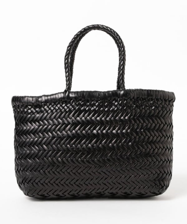 dragon Leather Mesh Mini Flat Gora Tote Bag