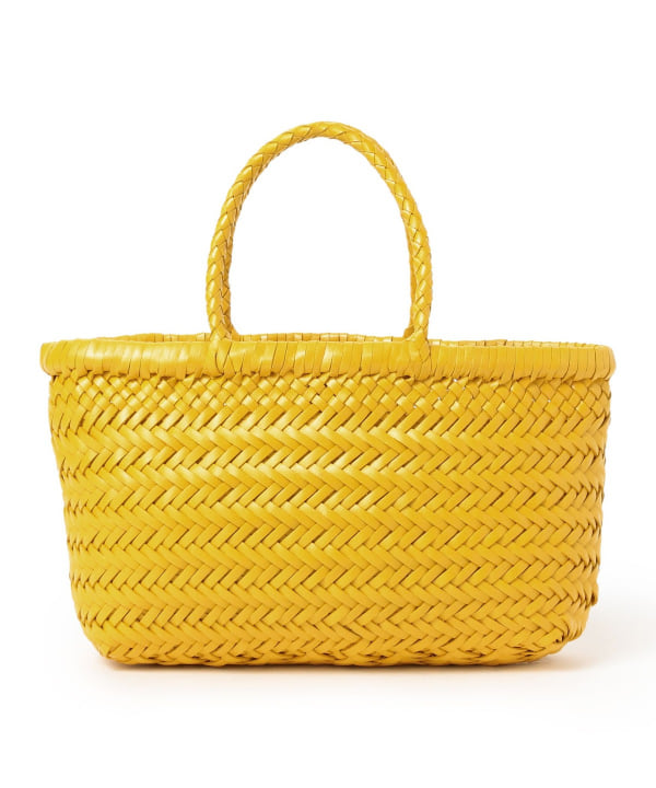 dragon Leather Mesh Mini Flat Gora Tote Bag