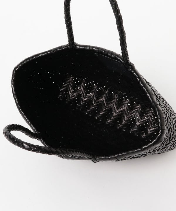 dragon Leather Mesh Mini Flat Gora Tote Bag