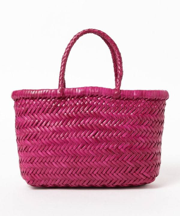 dragon Leather Mesh Mini Flat Gora Tote Bag