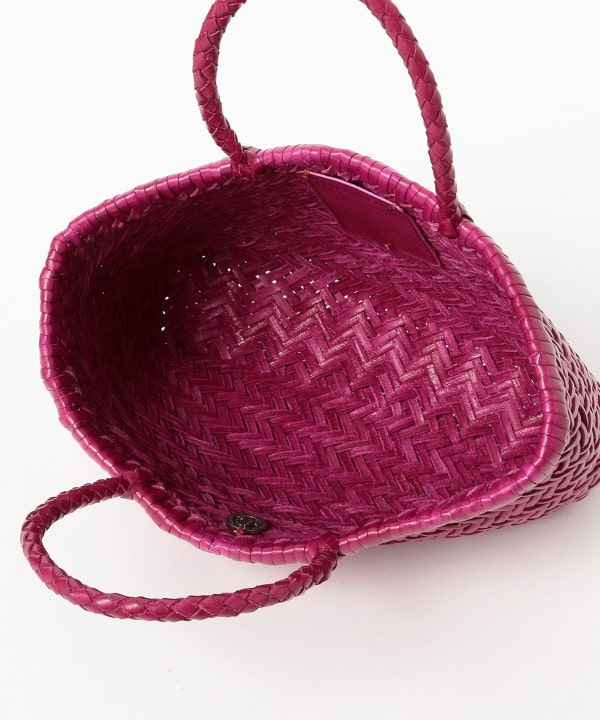 dragon Leather Mesh Mini Flat Gora Tote Bag