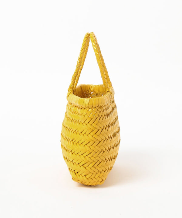 dragon Leather Mesh Mini Flat Gora Tote Bag