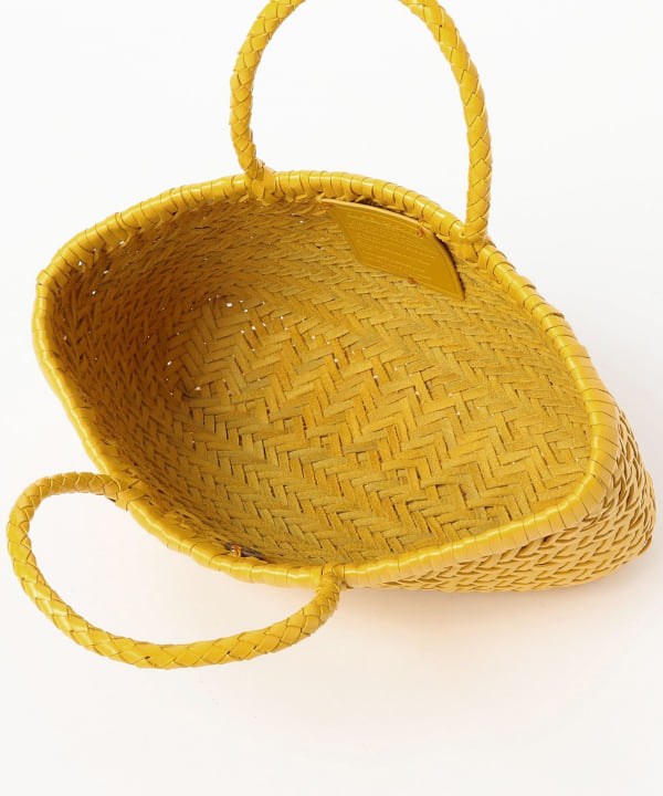 dragon Leather Mesh Mini Flat Gora Tote Bag